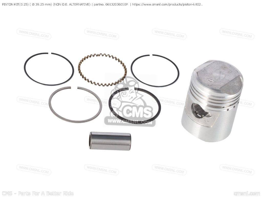 乐天商城 - CMS シーエムエス PISTON KIT(0.25) ( Φ 39.25 mm) (NON O.E. ALTERNATIVE)［06132036010P］ HONDA ホンダ ピストン エンジンパーツ エンジン