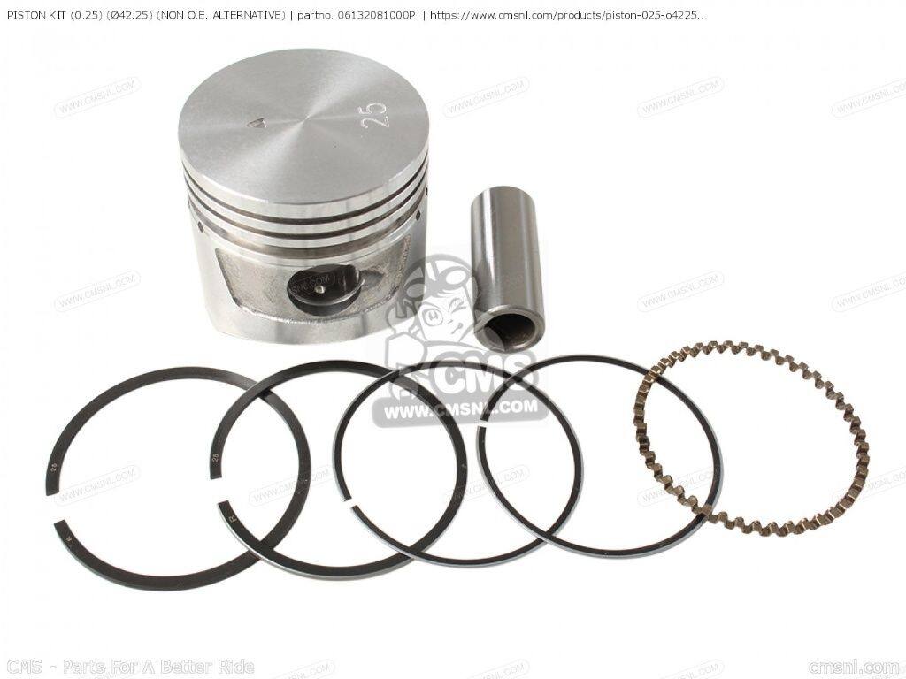 Rakuten - CMS シーエムエス PISTON KIT (0.25) (Φ42.25) (NON O.E. ALTERNATIVE)［06132081000P］ HONDA ホンダ ピストン エンジンパーツ エンジン