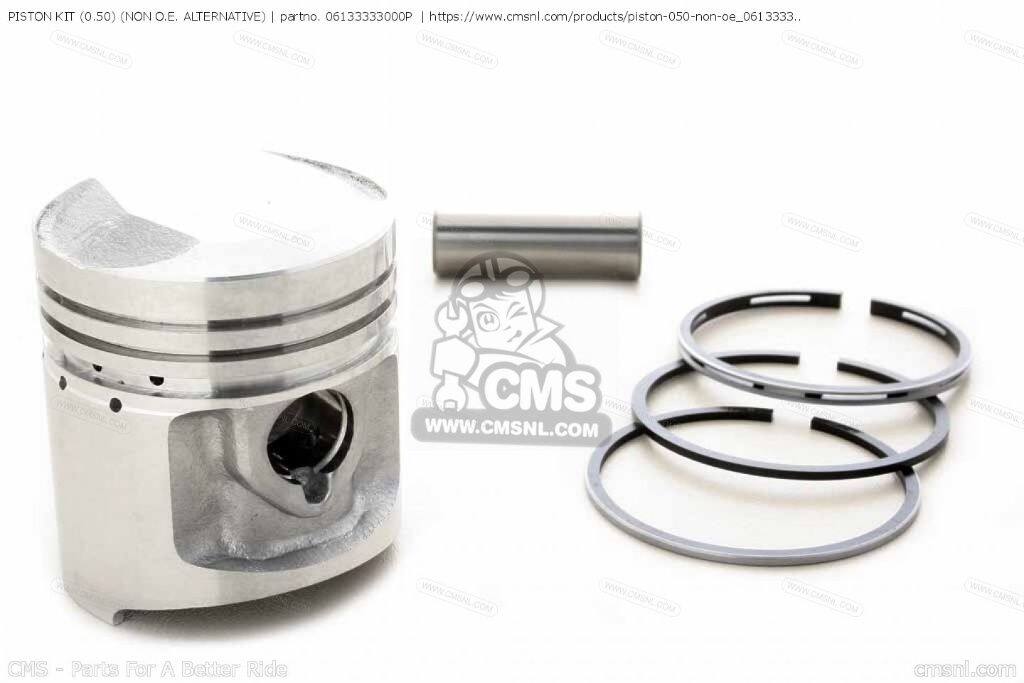 CMS シーエムエス PISTON KIT (0.50) (NON O.E. ALTERNATIVE)［06133333000P］ CB400F CB350F1 FOUR CB350F SUPER SPORT 400 XR80R XR80RS XR80 GENERAL EXPORT EUROPEAN DIRECT SALES FRANCE GERMANY ITALY KPH MPH ENGLAND SWEDEN AUSTRALIA CB400F1 CANADA CB400F2