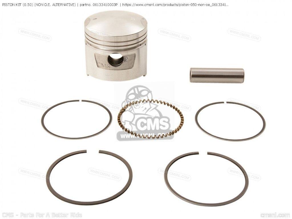 CMS シーエムエス PISTON KIT (0.50) (NON O.E. ALTERNATIVE)［06133410003P］ CB750F 750 SUPER SPORT CB750F2 FRANCE CANADA GENERAL EXPORT KPH MPH ENGLAND EUROPEAN DIRECT SALES GERMANY AUSTRALIA HONDA ホンダ ピストン エンジンパーツ エンジン