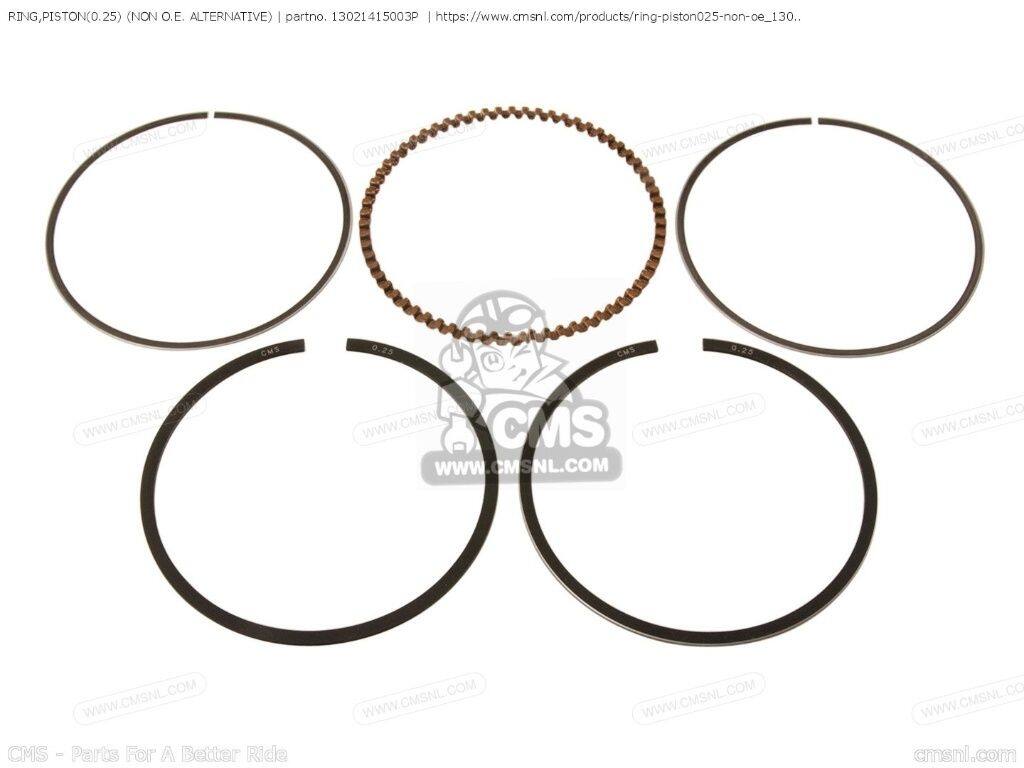 CMS シーエムエス RING，PISTON(0.25) (NON O.E. ALTERNATIVE)［13021415003P］ CX500 GL500 SILVERWING GL500I INTERSTATE CX500C CUSTOM CX500D DELUXE CX500E CX400E WING JAPAN GL500C HONDA ホンダ ピストンリング エンジンパーツ エンジン