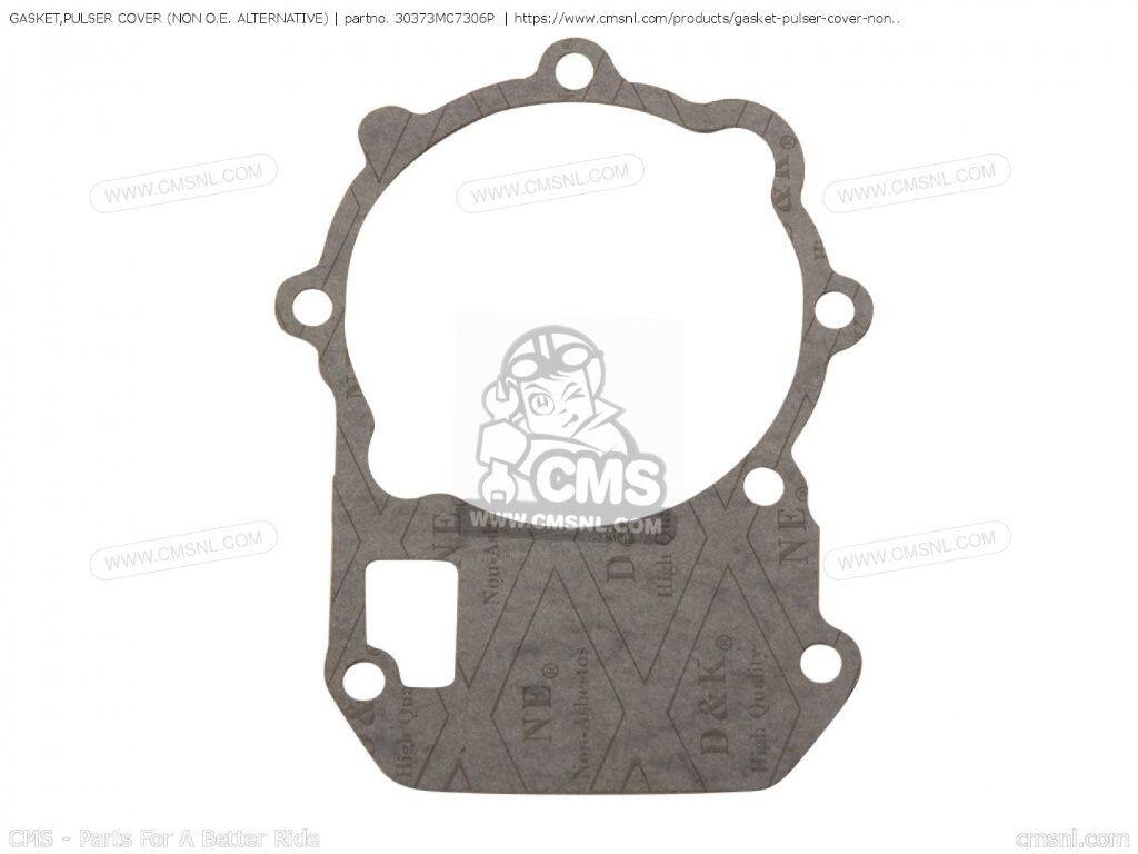 CMS シーエムエス GASKET，PULSER COVER (NON O.E. ALTERNATIVE)［30373MC7306P］ CX500TC CX650T CX500T TURBO CX650C CUSTOM GL650 SILVERWING GL650I INTERSTATE GL700I CX650E HONDA ホンダ エンジンガスケット エンジンパーツ エンジン