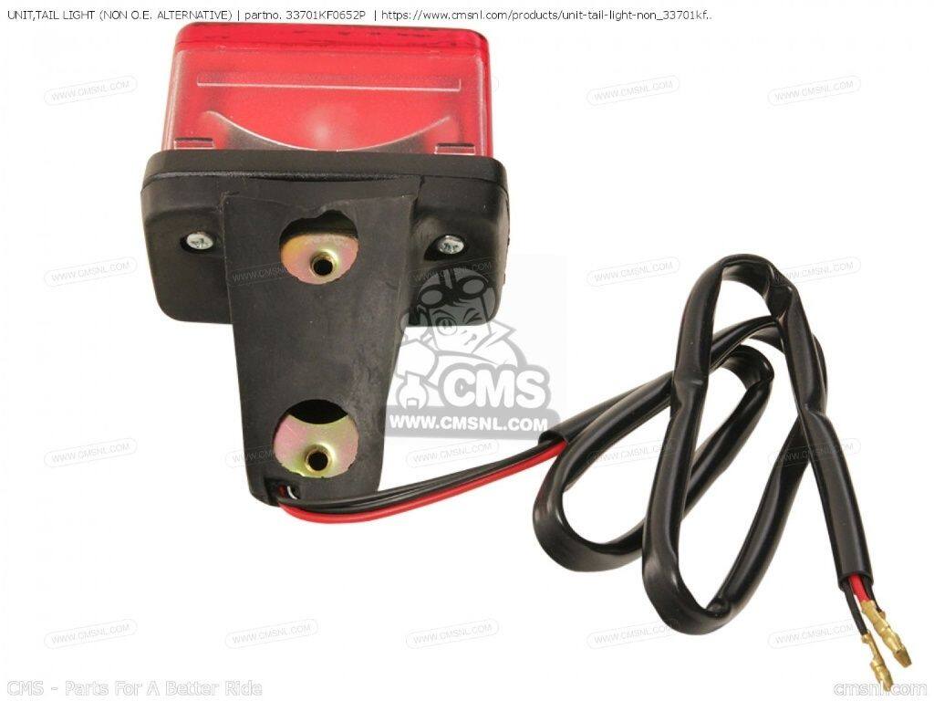CMS シーエムエス UNIT，TAIL LIGHT［33701KF0652P］ XR500R XR350R XR600R XR200R XR250R XLR250R XLR250R2 TYPE III XLR125R XLR200R HONDA ホンダ テールランプ 灯火類 電装系(2.0)