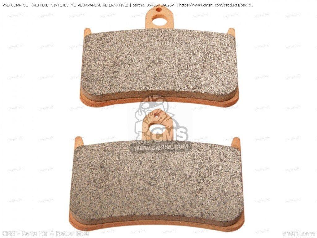 樂天商城 - CMS シーエムエス PAD COMP. SET (NON O.E. SINTERED METAL JAPANESE ALTERNATIVE) (NA［06455KEA026P］ HONDA ホンダ ブレーキパッド ブレーキ