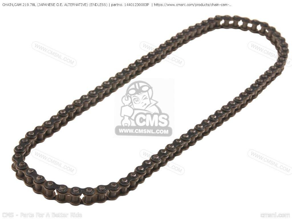 CMS シーエムエス CHAIN，CAM 219.78L (JAPANESE O.E. ALTERNATIVE) (ENDLESS)［14401230003P］ HONDA ホンダ カムチェーン エンジンパーツ エンジン
