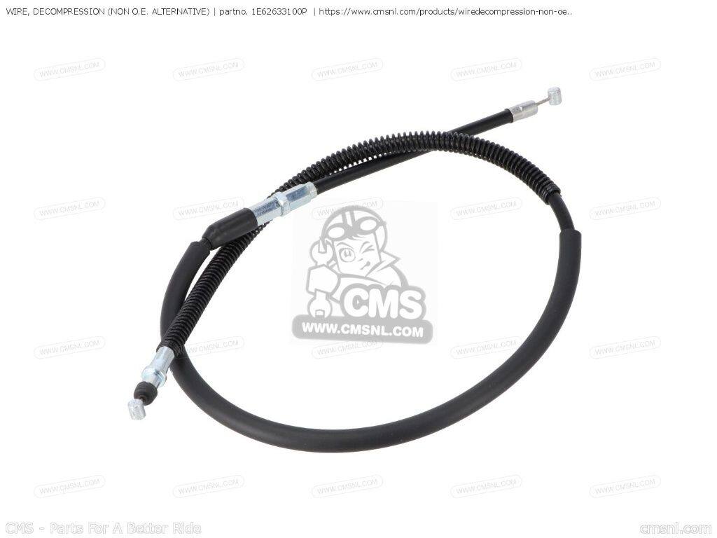 CMS シーエムエス WIRE， DECOMPRESSION (NON O.E. ALTERNATIVE)［1E62633100P］ XT500 YAMAHA ヤマハ デコンプワイヤー エンジンパーツ エンジン