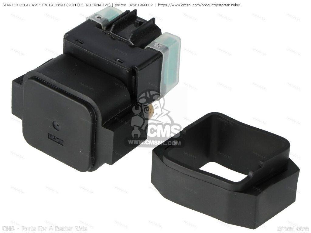 CMS シーエムエス STARTER RELAY ASSY (RC19-085A) (NON O.E. ALTERNATIVE)［3P68194000P］ XT660ZA FJR1300AS FJR1300A YAMAHA ヤマハ リレー 電装系