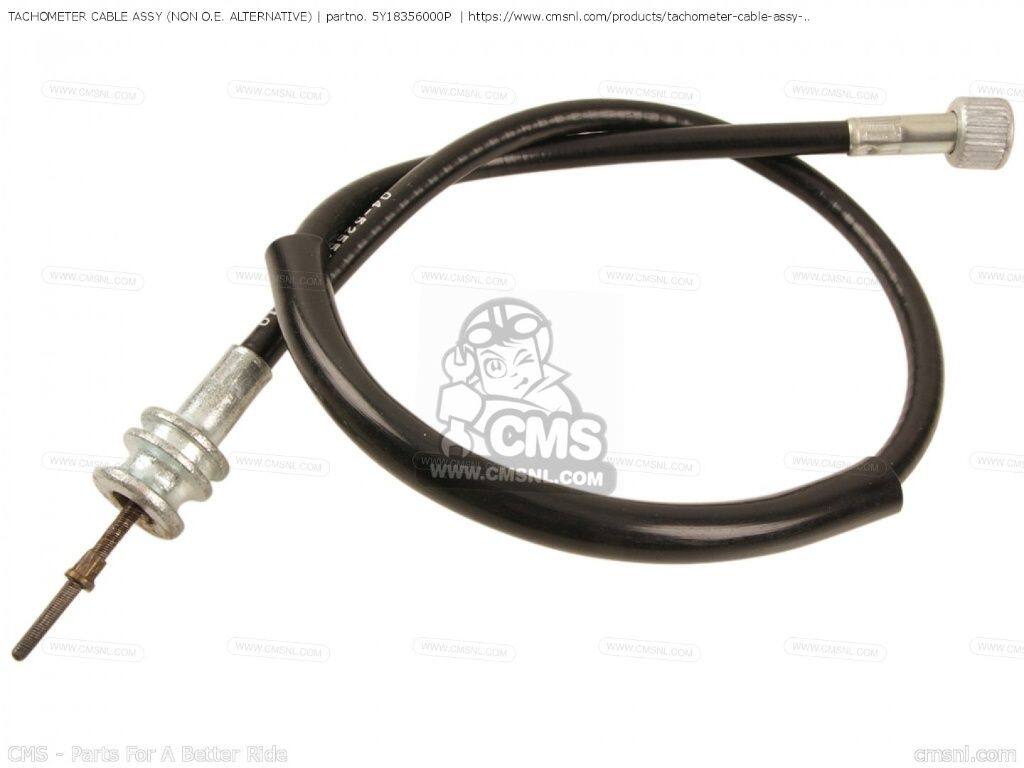 CMS シーエムエス TACHOMETER CABLE ASSY (NON O.E. ALTERNATIVE)［5Y18356000P］ XT550 DUAL PURPOSE YAMAHA ヤマハ メーターケーブル メーター・インジケーター関係 電装系