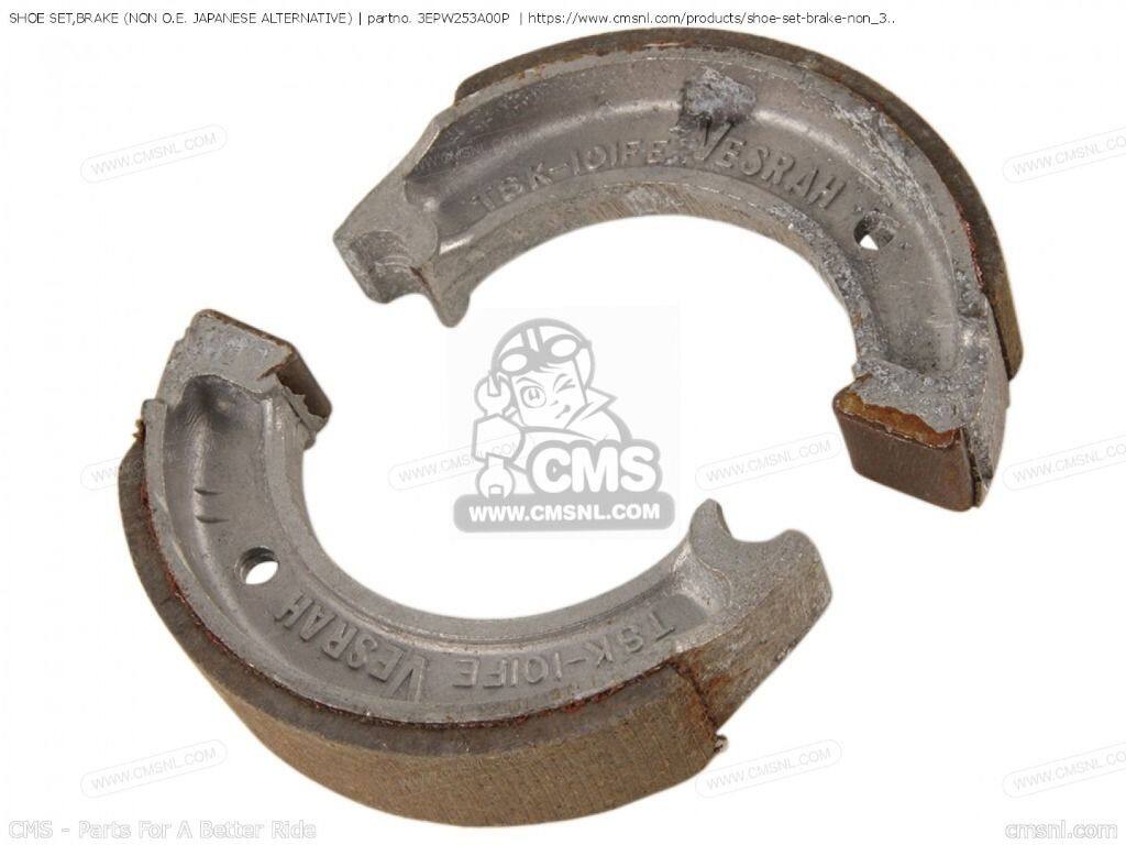 CMS シーエムエス SHOE SET，BRAKE (NAS) (O.E. JAPANESE ALTERNATIVE)［3EPW253A0...