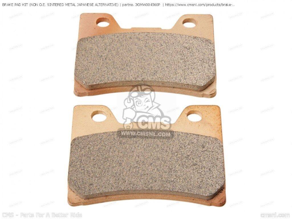 CMS シーエムエス BRAKE PAD KIT (SINTERED METAL) (NON O.E. JAPANESE ALTERNAT (NAS)［3GMW004560P］ FZR1000 FZR1000C YAMAHA ヤマハ ブレーキパッド ブレーキ