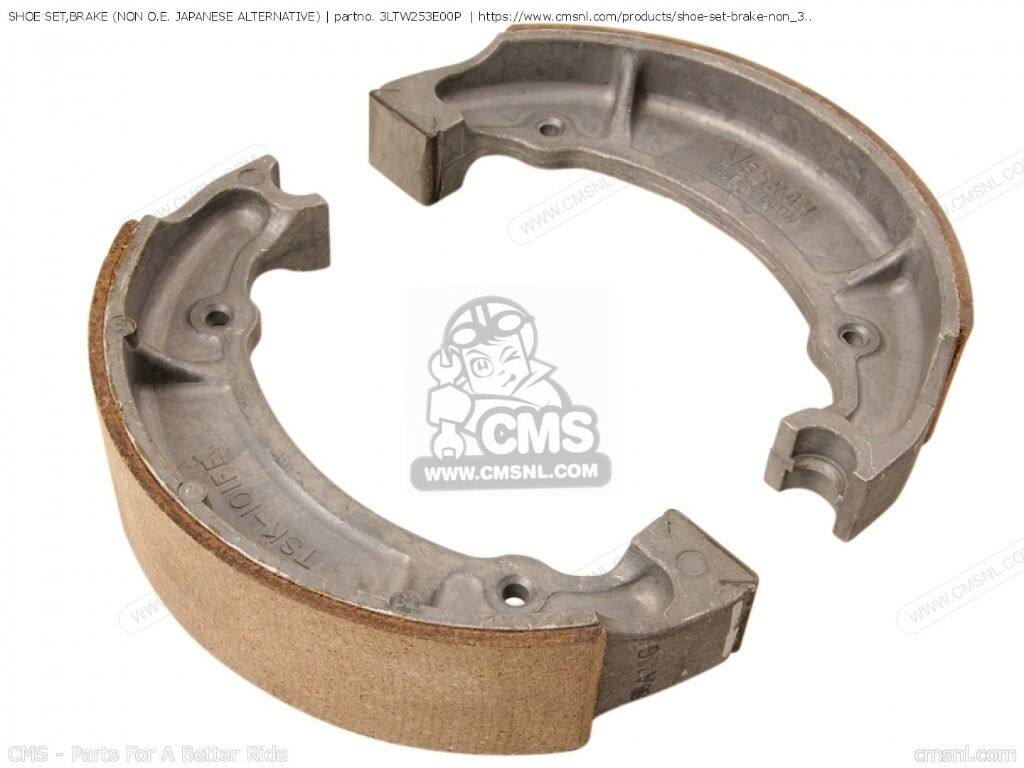 CMS シーエムエス SHOE SET，BRAKE (NAS) (NON O.E. JAPANESE ALTERNATIVE)［3LTW2...