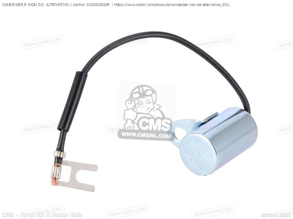 CMS シーエムエス CONDENSER，R (NON O.E. ALTERNATIVE)［3326333020P］ GT380 SUZUKI スズキ イグニッションポイント 点火系 エンジン