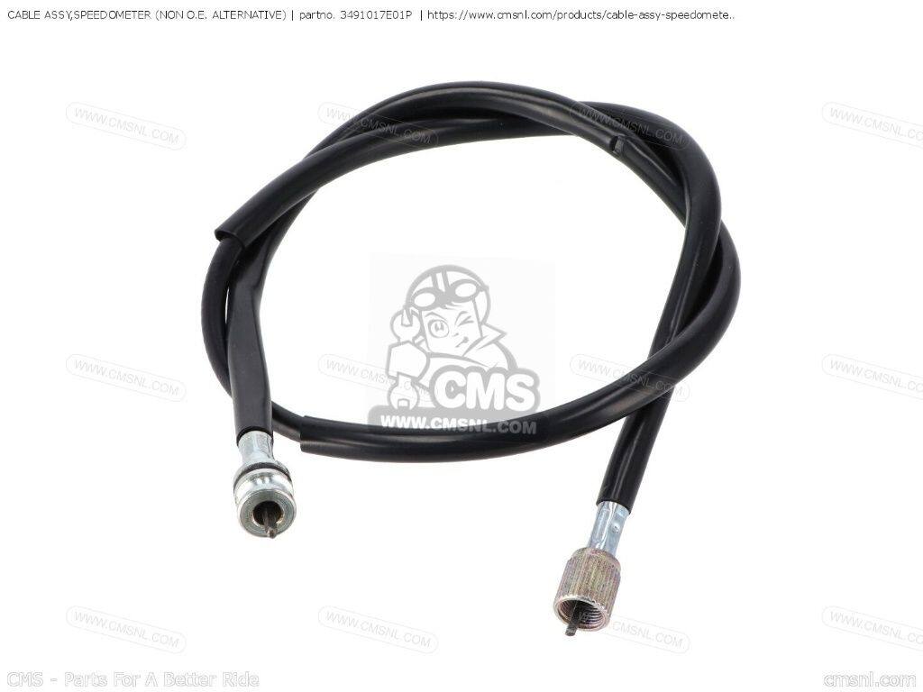 CMS シーエムエス CABLE ASSY，SPEEDOMETER (NON O.E. ALTERNATIVE)［3491017E01P］ GSXR1100W GSXR600W GSXR750W GSXR1100WSK SUZUKI スズキ メーターケーブル メーター・インジケーター関係 電装系