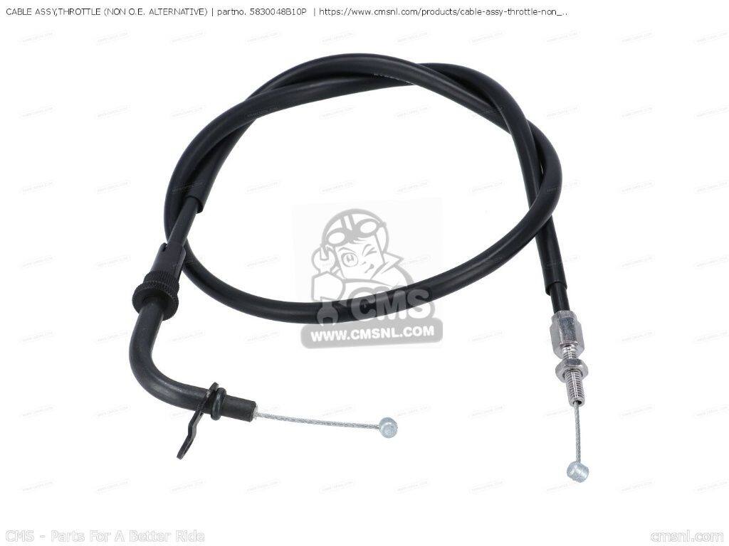 ■商品概要CMS製の互換部品互換純正品番：5830048B10■詳細説明【世界中の名車を蘇らせるCMS。あなたの愛車に、再び命を吹き込みませんか？】「メーカー廃盤(ご相談パーツ)で修理を諦めていた...」「オークションで出所不明の中古品を買うより、安心できる新品が欲しい...」そんなクラシックバイク・絶版車オーナーの救世主となるのが、オランダに本拠を置く世界最大級のパーツサプライヤー「CMS」です。1948年の名車から最新モデルまで、圧倒的なラインナップで、あなたの愛車への情熱とレストアを強力にサポートします。■幻のパーツが手に入る！高品質なリプロパーツの感動CMSの最大の魅力は、貴重なデッドストック純正部品だけでなく、すでに供給が途絶えたマフラーや電装系などの重要部品を、オリジナルの寸法や外観に合わせて精巧に復元した「高品質リプロダクションパーツ(代替品)」を豊富に扱っている点です。■プロフェッショナルな部品探しの醍醐味CMSの商品は、プロのメカニックが愛用する「パーツリスト(展開図)」をベースに厳密に管理されています。そのため、商品名が「DIAGRAM(図解)」とだけ表記され、詳細な説明文がない、まさに玄人向けの実用的な仕様となっています。ご注文の際は、宝探しのように必ずご自身の愛車の「メーカー純正パーツリスト」を開き、記載されている『純正部品番号(OEM品番)』と本ページの品番が完全に一致しているかをご自身でご確認ください。■注意点※海外メーカーの製品は、納期が不安定な場合がございます。※商品画像はイメージです。実際の商品と異なる場合がございます。※互換部品のため、純正品とは仕様が異なる場合がございます。　※受注後のキャンセル、返品、都合交換はできません。予めご了承ください。■適合車種GSX1100F&ensp;GSX1100F 年式: 88&ensp;&ensp;備考: (J) USA&ensp;GSX1100F 年式: 89&ensp;&ensp;備考: (K) USA&ensp;GSX1100F 年式: 90&ensp;&ensp;備考: (L) USA&ensp;GSX1100F 年式: 91&ensp;&ensp;備考: (M) USA&ensp;GSX1100F 年式: 92&ensp;&ensp;備考: (N) USA&ensp;GSX1100F 年式: 93&ensp;&ensp;備考: (P) USA&ensp;GSX1100F 年式: 88&ensp;&ensp;備考: (J) (E01 E18 E75 E76 E78)&ensp;GSX1100F 年式: 89&ensp;&ensp;備考: (K) (E01 E02 E04 E15 16 17 18 21 22 24 2534 39 53&ensp;GSX1100F 年式: 90&ensp;&ensp;備考: (L) (E01 E02 E04 15 16 17 18 21 22 24 25 3439 53)&ensp;GSX1100F 年式: 91&ensp;&ensp;備考: (M) (E01 E02 E04 15 16 17 18 21 22 24 25 3439 53)&ensp;GSX1100F 年式: 92&ensp;&ensp;備考: (N) (E01 E02 E04 15 16 17 18 21 22 24 25 3439 53)&ensp;GSX1100F 年式: 93&ensp;&ensp;備考: (P) ZWITZERLAND&ensp;GSX1100F 年式: 94&ensp;&ensp;備考: (R) (E02 E04 E15 E17 E18 E21 E22 E25 E34E53)