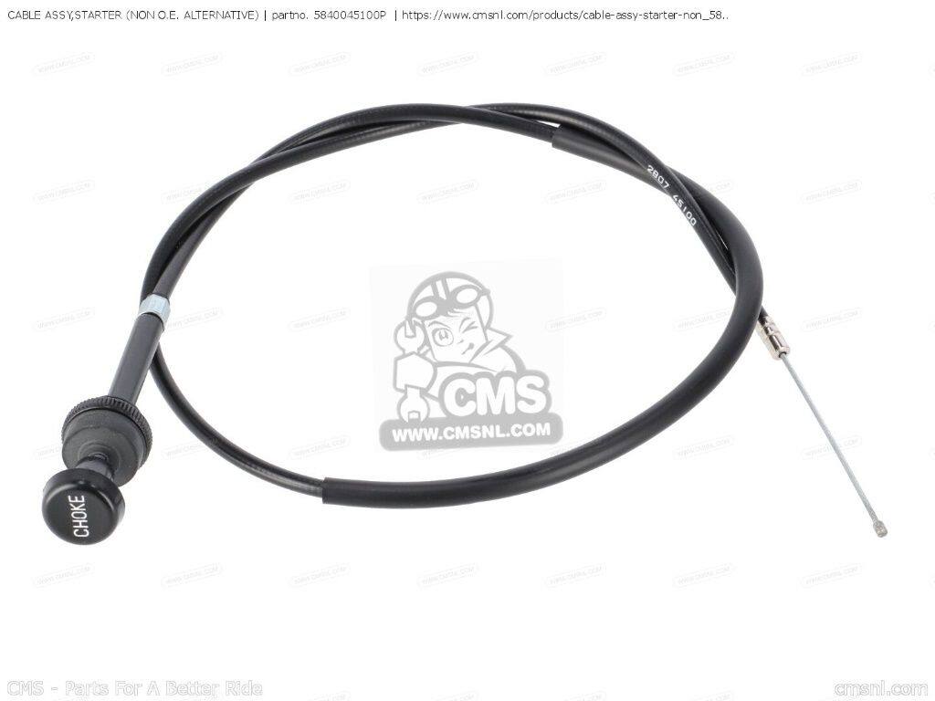 CMS シーエムエス CABLE ASSY，STARTER (NON O.E. ALTERNATIVE)［5840045100P］ GS1000S GS1000 GS1000L GS750B GS750L GS850G GS1000C GS1000EC GS1000EN GS1000N GS750 GS750C GS750EC GS750EN GS750N GS850 SUZUKI スズキ スターターモーター 電装系