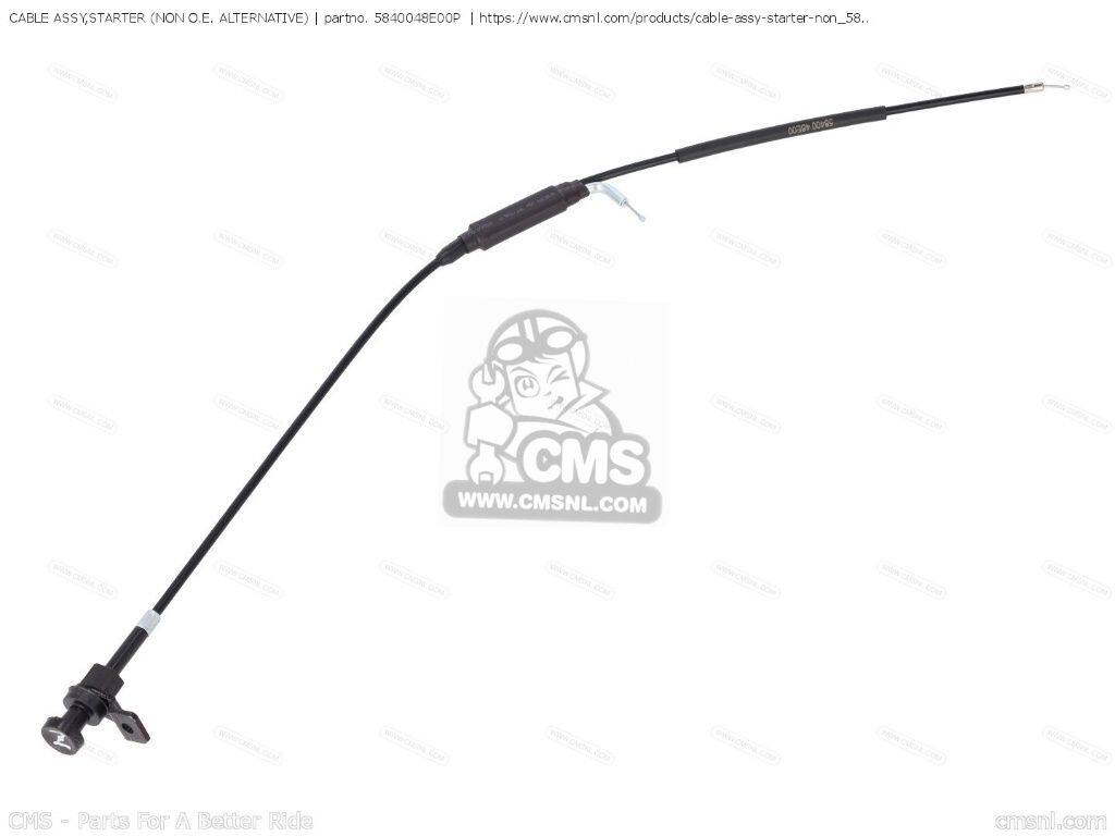 CMS シーエムエス CABLE ASSY，STARTER (NON O.E. ALTERNATIVE)［5840048E00P］ VZ800 MARAUDER SUZUKI スズキ スターターモーター 電装系
