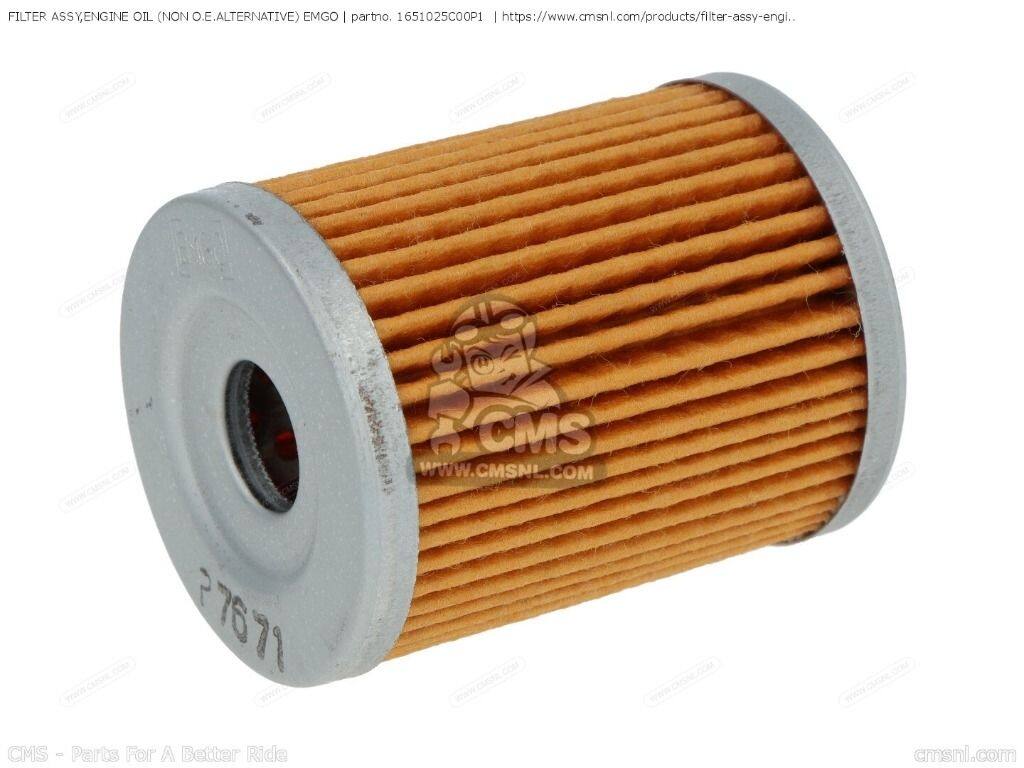 CMS シーエムエス FILTER ASSY，ENGINE OIL (EMGO) (NON O.E. ALTERNATIVE)［1651025C00P1］ AN250 DR125SEU DR125SE DR200 LT230E LT250EF RV125 DR-Z125 LW SW ＆ DR-Z125L RV200 SP125 SP200 DR125 DR200SE LT230G LT230S DR125S SUZUKI スズキ オイルフィルター オイル