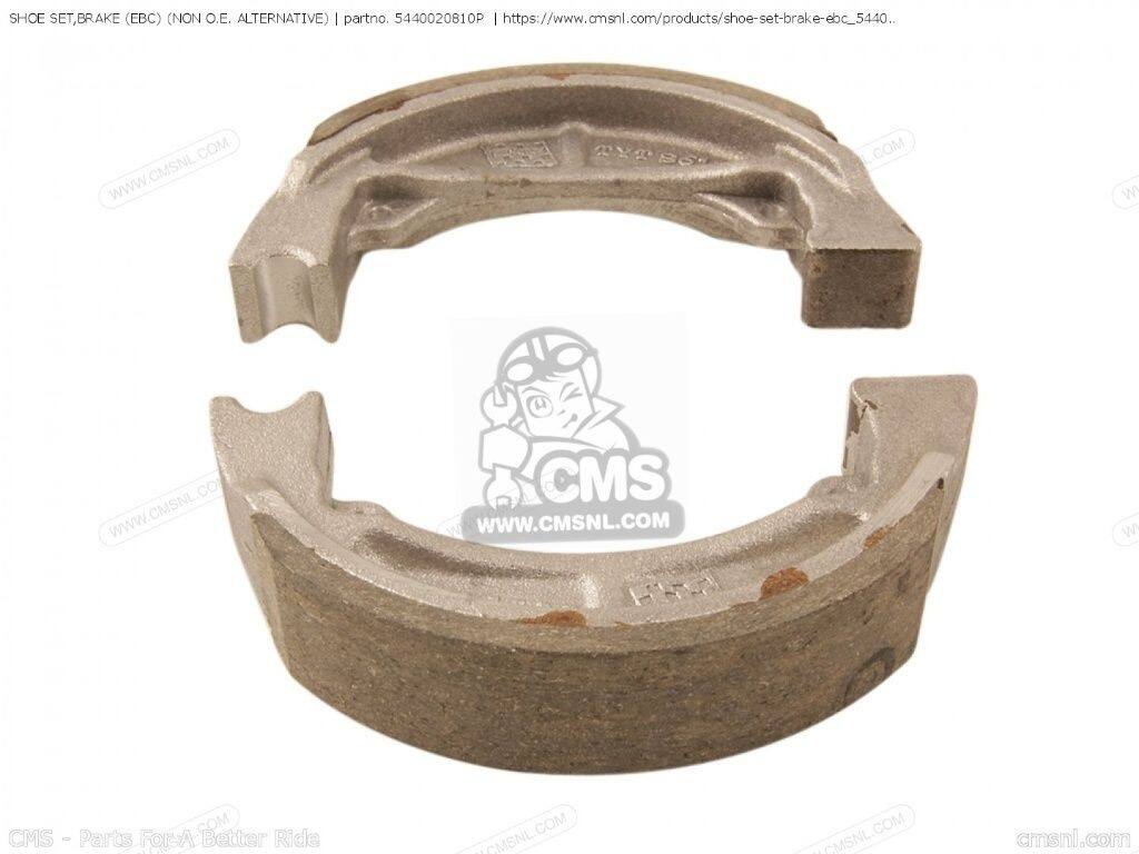 CMS シーエムエス SHOE SET，BRAKE (EBC) (MCA)［5440020810P］ RM80X RM80 SUZUKI...