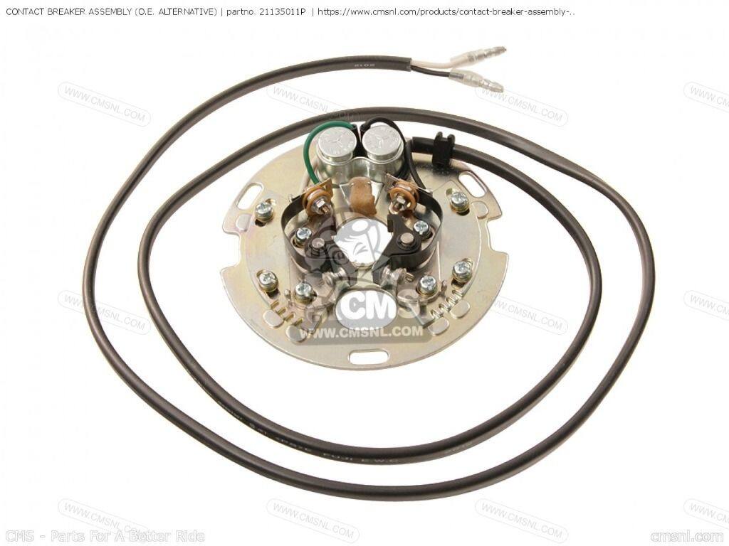 CMS シーエムエス CONTACT BREAKER ASSEMBLY (O.E. ALTERNATIVE)［21135011P］ KAWASAKI カワサキ イグニッションポイント 点火系 エンジン