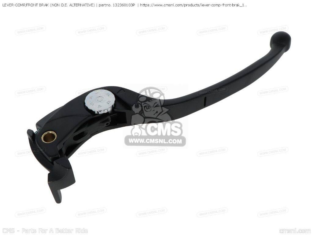 CMS シーエムエス LEVER-COMP，FRONT BRAK (NON O.E. ALTERNATIVE)［132360103P］ KAWASAKI カワサキ ブレーキレバー ハンドル周辺パーツ ハンドル