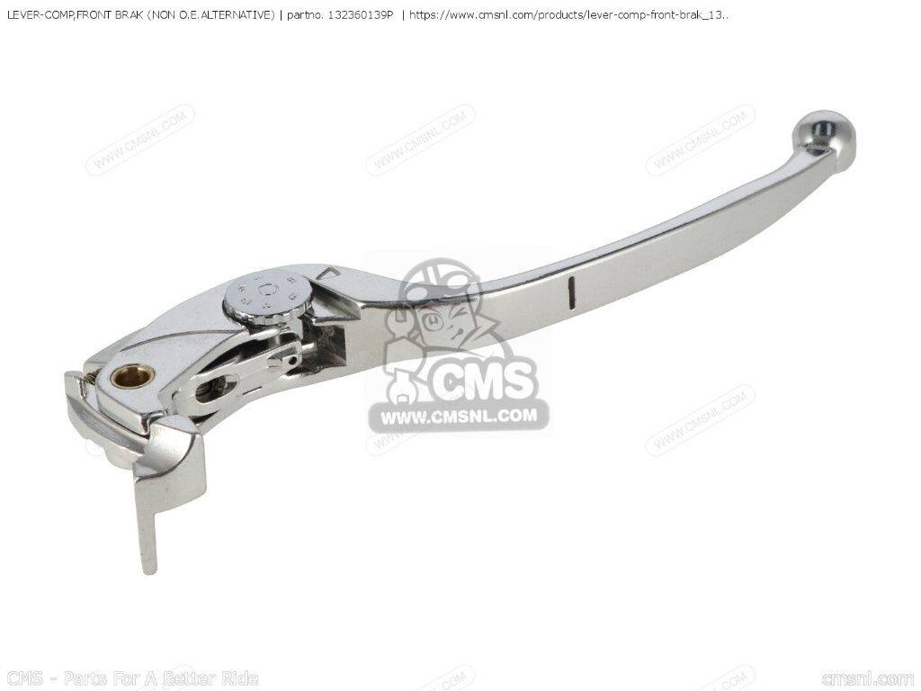 CMS シーエムエス LEVER-COMP，FRONT BRAKE (NON O.E. ALTERNATIVE)［132360139P］ ZR900KMFNN Z900RS ZR1000B7F Z1000 ZR1000B8F ZR1000DAF ZR1000DBF ZR1000DCF ZR1000DDF ZR1000DDFA ZR900KMFBB KAWASAKI カワサキ ブレーキレバー ハンドル周辺パーツ ハンドル