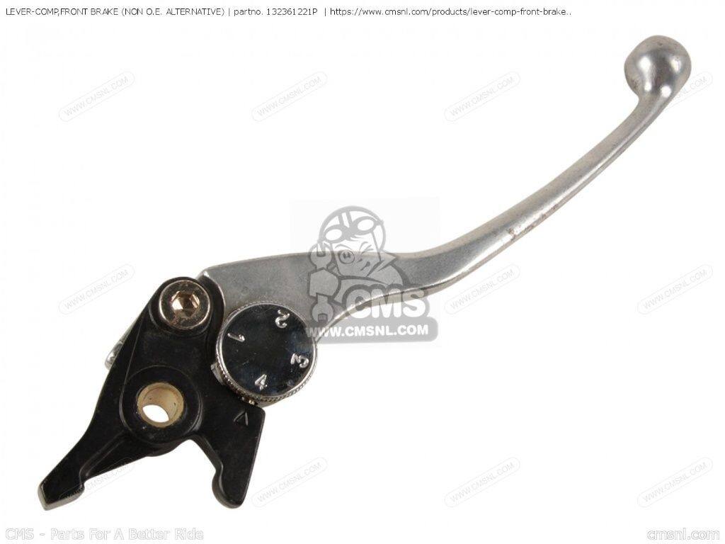 CMS シーエムエス LEVER-COMP，FRONT BRAKE (NON O.E. ALTERNATIVE)［132361221P］ KAWASAKI カワサキ ブレーキレバー ハンドル周辺パーツ ハンドル