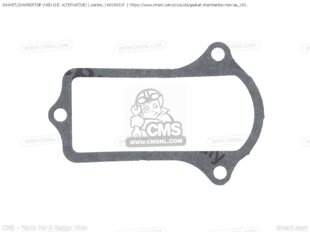 CMS シーエムエス GASKET，CHAMBERTOP (NON O.E. ALTERNATIVE)［16019031P］ KAWASAKI カワサキ エンジンガスケット エンジンパーツ エンジン