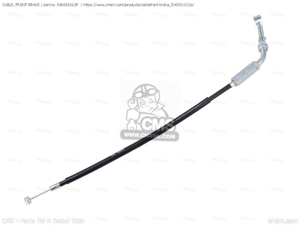 CMS シーエムエス CABLE， FRONT BRAKE (NON O.E. ALTERNATIVE)［540051012P］ KZ1000D1 Z1R KZ1000D3 KAWASAKI カワサキ ブレーキワイヤー・ブレーキケーブル ブレーキ