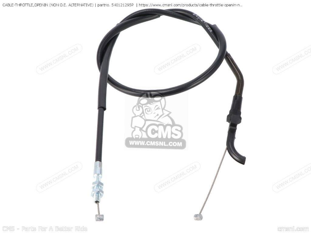 CMS シーエムエス CABLE-THROTTLE，OPENIN (NON O.E. ALTERNATIVE)［540121295P］ ZX1000A1 GPZ1000RX ZX1000A2 ZX1000A3 ZX1000A3A KAWASAKI カワサキ スロットルワイヤー・アクセルワイヤー ハンドル周辺パーツ ハンドル
