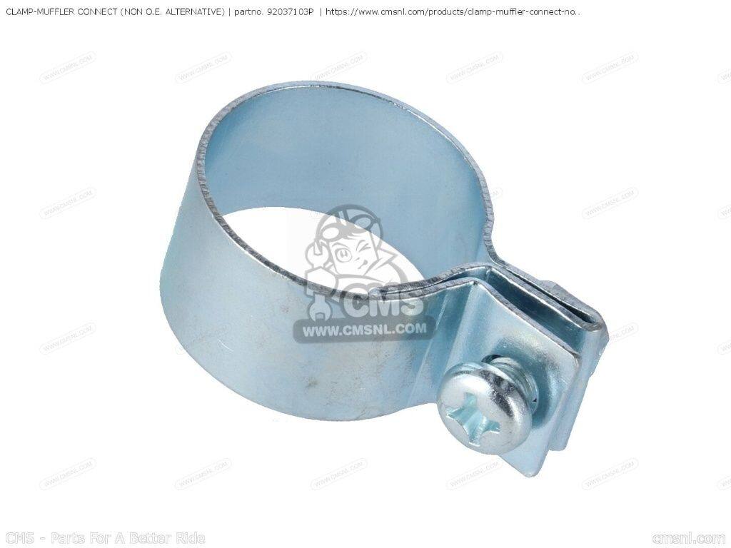 CMS シーエムエス CLAMP-MUFFLER CONNECT (NON O.E. ALTERNATIVE)［92037103P］ Z1 Z1A Z1B KZ900A4 KZ900A5 KAWASAKI カワサキ マフラークランプ・Tボルトクランプ マフラー