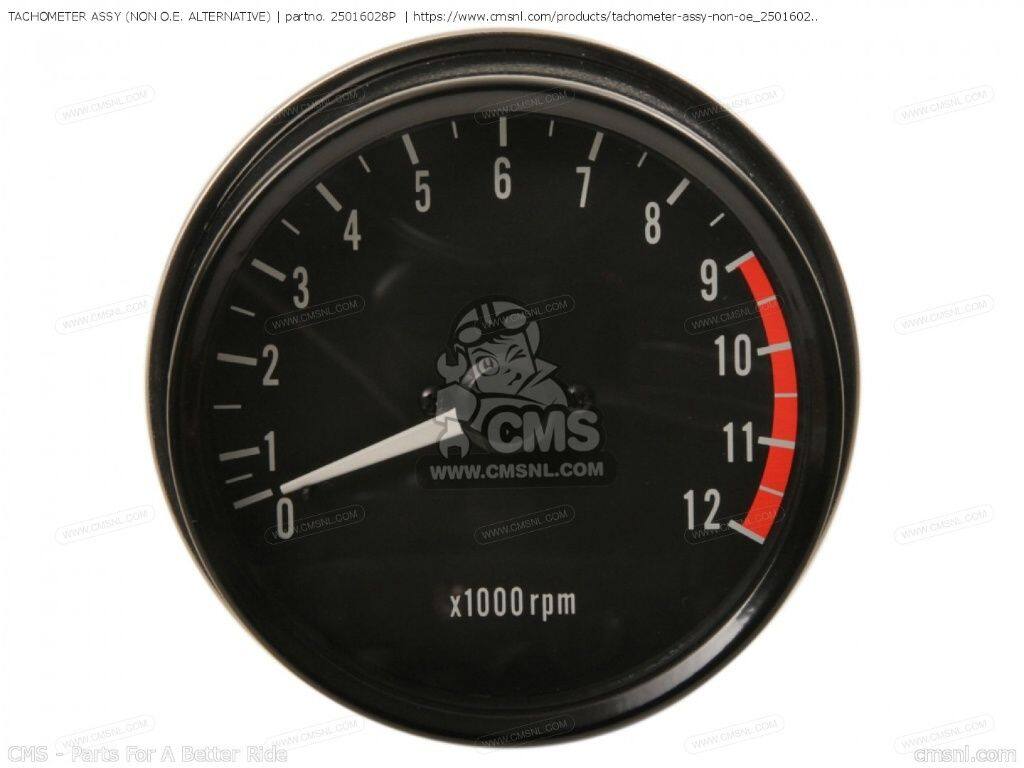 Tachometer - CMS シーエムエス TACHOMETER ASSY (NON O.E. ALTERNATIVE)［25016028P］ KAWASAKI カワサキ タコメーター メーター・インジケーター関係 電装系
