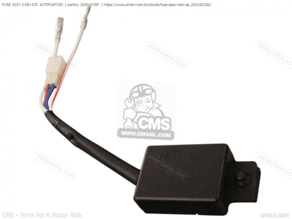 CMS シーエムエス FUSE ASSY (NON O.E. ALTERNATIVE)［26004035P］ KAWASAKI カワサキ ヒューズ 電装系