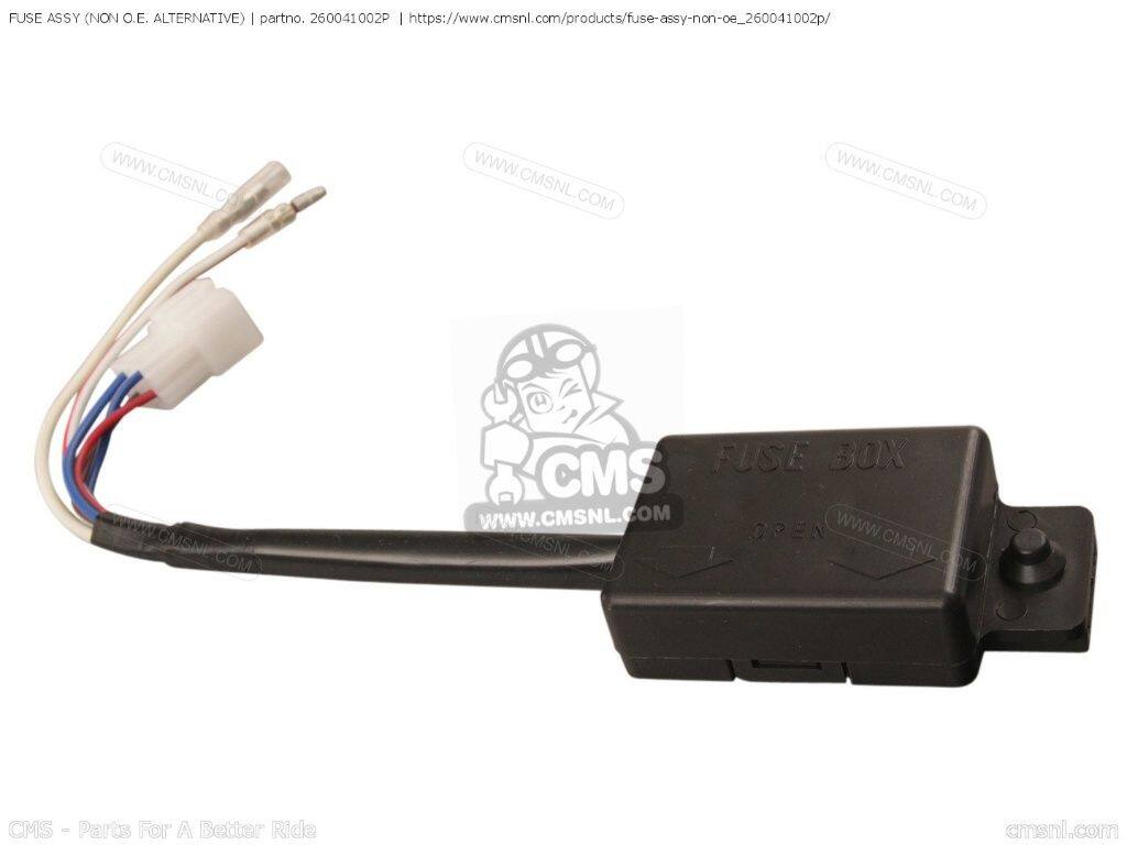 CMS シーエムエス FUSE ASSY (NON O.E. ALTERNATIVE)［260041002P］ KAWASAKI カワサキ ヒューズ 電装系