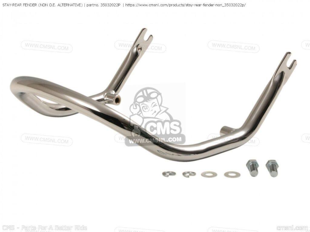 CMS シーエムエス STAY-REAR FENDER (NON O.E. ALTERNATIVE)［35032022P］ KZ1000A2 KZ1000 KZ1000A2A KZ1000A3 KZ1000A3A KZ1000A4 Z1 Z1A Z1B KZ900A4 KZ900A5 KZ1000A1 KAWASAKI カワサキ リアフェンダー フェンダー関連 外装