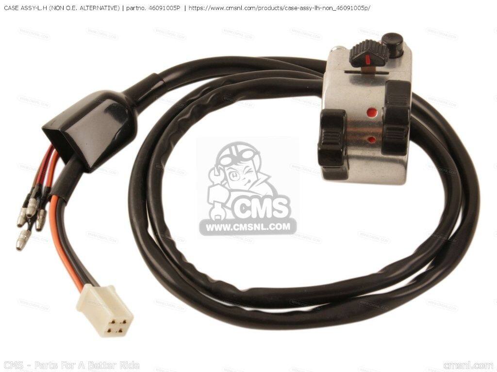 CMS シーエムエス CASE ASSY-L.H (NON O.E. ALTERNATIVE)［46091005P］ S1A MACH I S1B S1C S2 II S2A H1 III H1A H1B H1D H1E H1F H2 IV H2A H2B H2C KH250A5 KH500A8 KAWASAKI カワサキ その他エンジンカバー エンジンパーツ エンジン