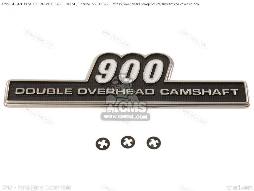 CMS シーエムエス EMBLEM， SIDE COVER，R.H (NON O.E. ALTERNATIVE)［56018139P］ Z1 Z1A Z1B KAWASAKI カワサキ ステッカー・デカール 外装