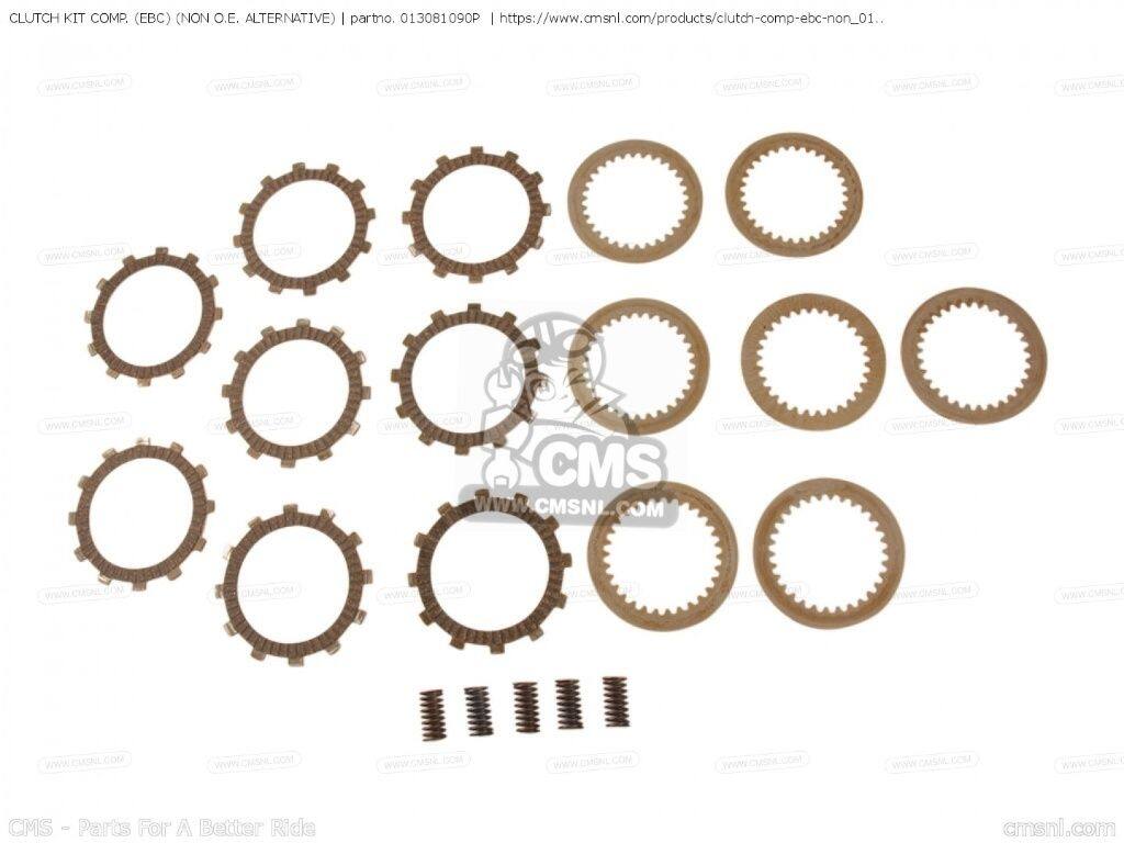 CMS シーエムエス CLUTCH KIT COMP. (EBC) (NON O.E. ALTERNATIVE)［013081090P］ KLX250D1 KLX250R KLX250D2 KLXR KLX250D3 KLX250D4 KLX250E1 KLX250E2 KLX250E3 KLX250G1 KLX250G2 KLX300A2 KLX300R KX125-J1 KAWASAKI カワサキ その他クラッチオプション・補修部品