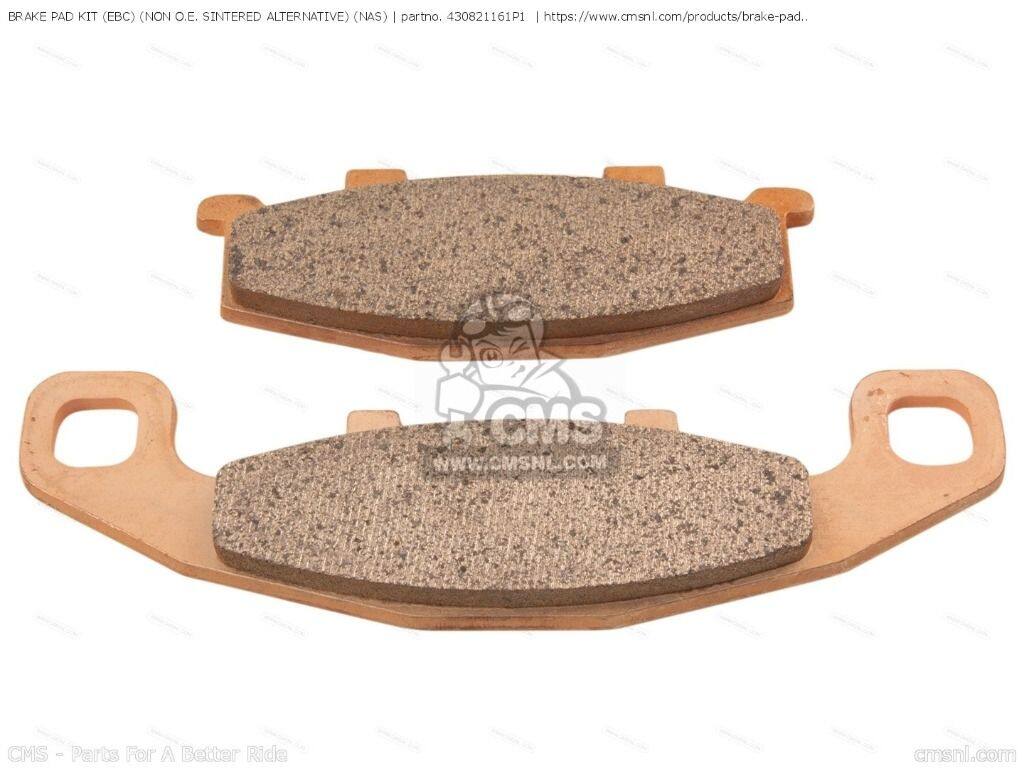 CMS シーエムエス BRAKE PAD KIT (EBC) (SINTERED) (NAS) (NON O.E. ALTERNATIVE)［430821161P1］ KAWASAKI カワサキ ブレーキパッド ブレーキ