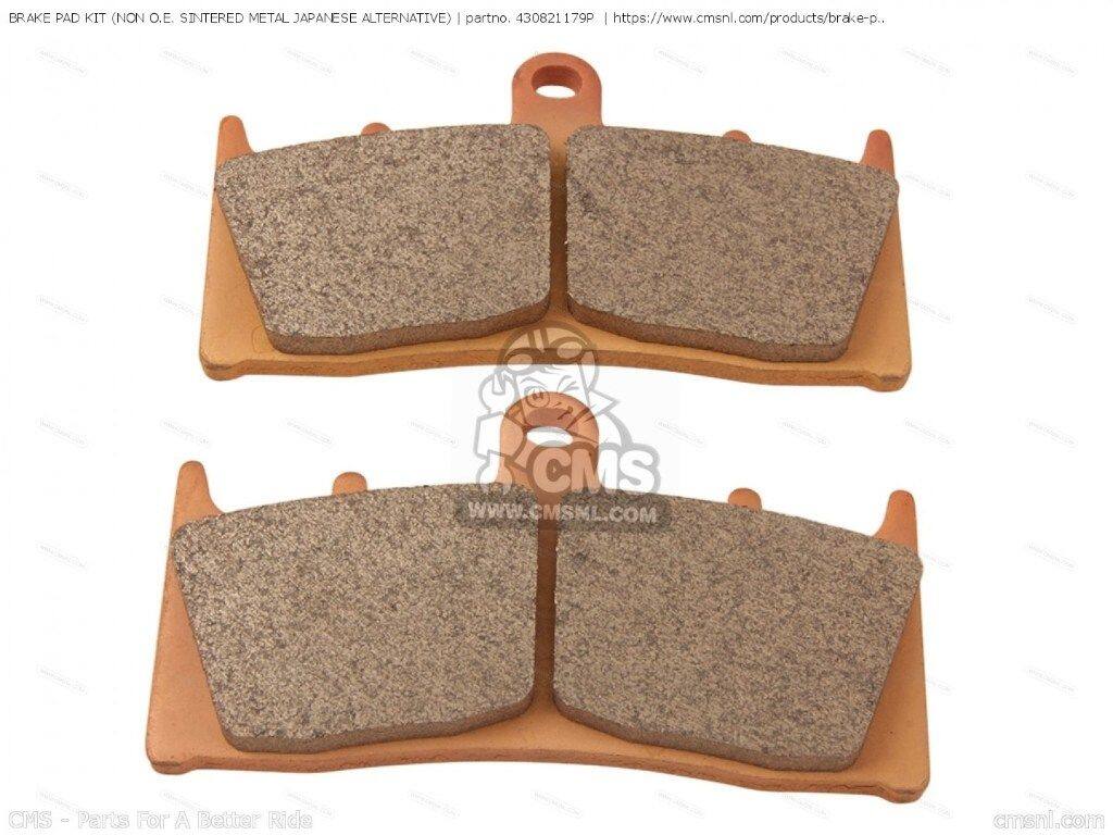 CMS シーエムエス BRAKE PAD KIT (SINTERED METAL) (NON O.E. JAPANESE ALTERNAT (NAS)［430821179P］ KAWASAKI カワサキ ブレーキパッド ブレーキ