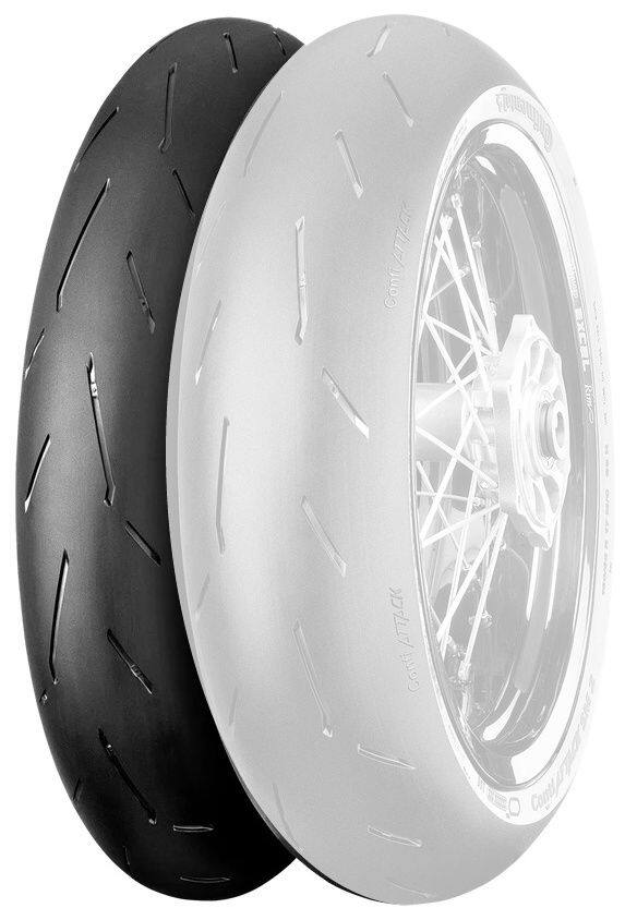 Continental コンチネンタル ContiAttack SM 2【110/70R17 M/C 54H TL】コンチアタック タイヤ オンロードタイヤ・ツーリング/ストリート オンロードタイヤ
