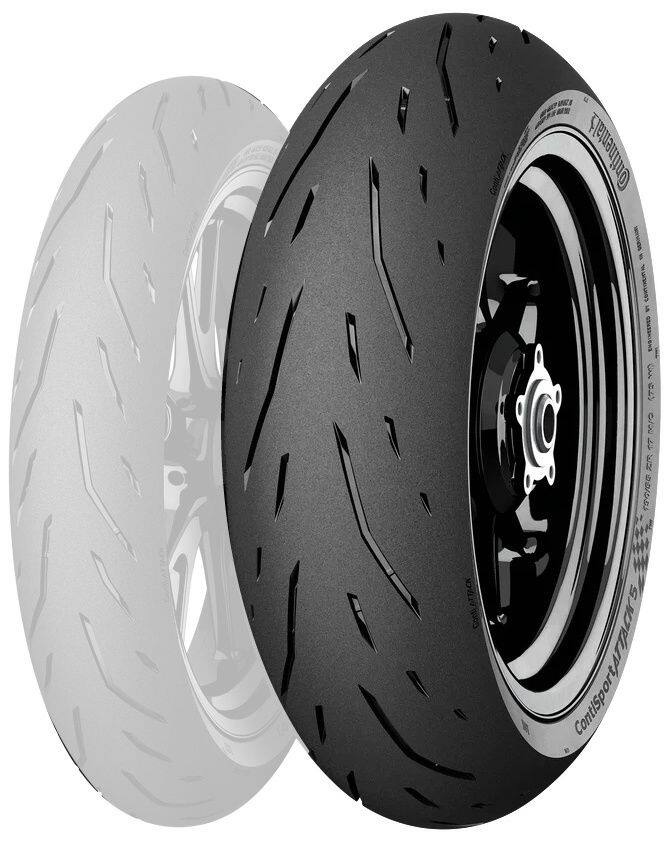 Continental コンチネンタル ContiSportAttack 5【160/60ZR17 M/C (69W) TL】コン...