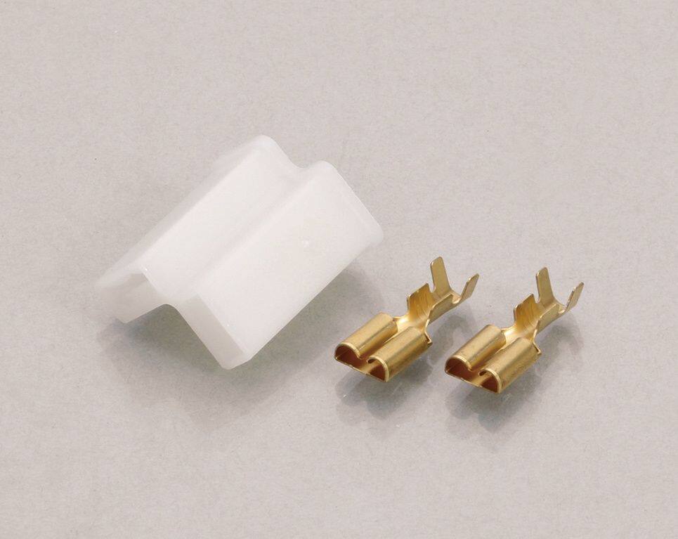 ■商品概要【セット内容】・L型／2極(メス)／1セット・ウインカーリレー対応・カプラーカラー：白・適合電線：AVまたはAVS0.5-2.0■詳細説明フラッシャーリレー用！コネクターSET(L型)リリース！！極数分の端子が入ったコネクターセット。■注意点※製造ロットの違いにより色合いが若干異なる場合があります。■適合車種&ensp;&ensp;&ensp;備考: 汎用