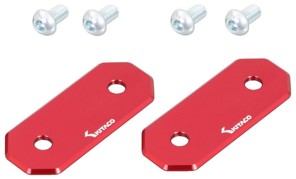 ■注意■この商品は下記となります。必ずご確認ください。カラー：レッドアルマイト■他の商品はこちらですカラー：ブラックアルマイトはこちらカラー：ガンメタアルマイトはこちら※リンク先に商品がない場合、すでに完売している商品となります。予めご了承ください。■商品概要アルミ削り出し2個1セット取付ボルト付属■詳細説明3色ラインナップ！タンデムステップを外した時は、タンデムホールカバー！！タンデムステップを取り外した時のネジ穴をスマートにドレスアップ。■注意点※メーカー都合により商品の仕様変更がある場合がございます。ご了承ください。■適合車種CT125ハンターカブ&ensp;CT125ハンターカブ&ensp;&ensp;備考: JA55全車種／JA65全車種スーパーカブC125&ensp;スーパーカブC125&ensp;&ensp;備考: JA48全車種／JA58全車種／JA71全車種
