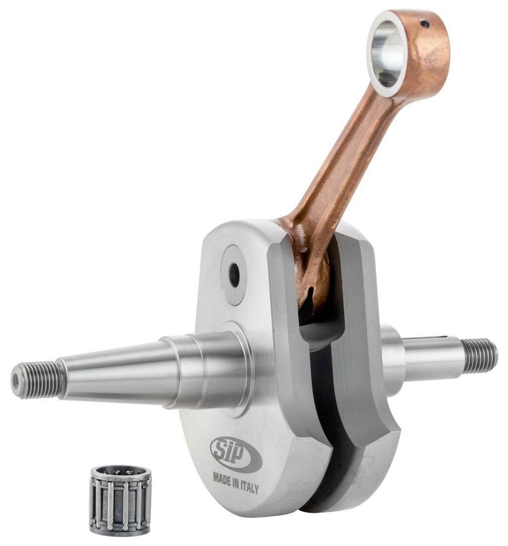 SIP Scootershop エスアイピー スクーターショップ  ベルシェイプクランクシャフト PREMIUM Uncle Tom by PRIMATIST 200 DS Rally COSA 1 2 P200E PX200E Arcobaleno Elestart PX200 E’98／MY／Millenium Vespa ベスパ クランクシャフト エンジン