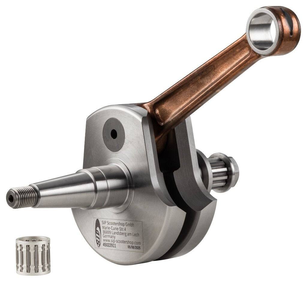 SIP Scootershop エスアイピー スクーターショップ  ベルシェイプクランクシャフト PREMIUM Uncle Tom by PRIMATIST 200 DS Rally COSA 1 2 P200E PX200E Arcobaleno Elestart PX200 E’98／MY／Millenium Vespa ベスパ クランクシャフト エンジン