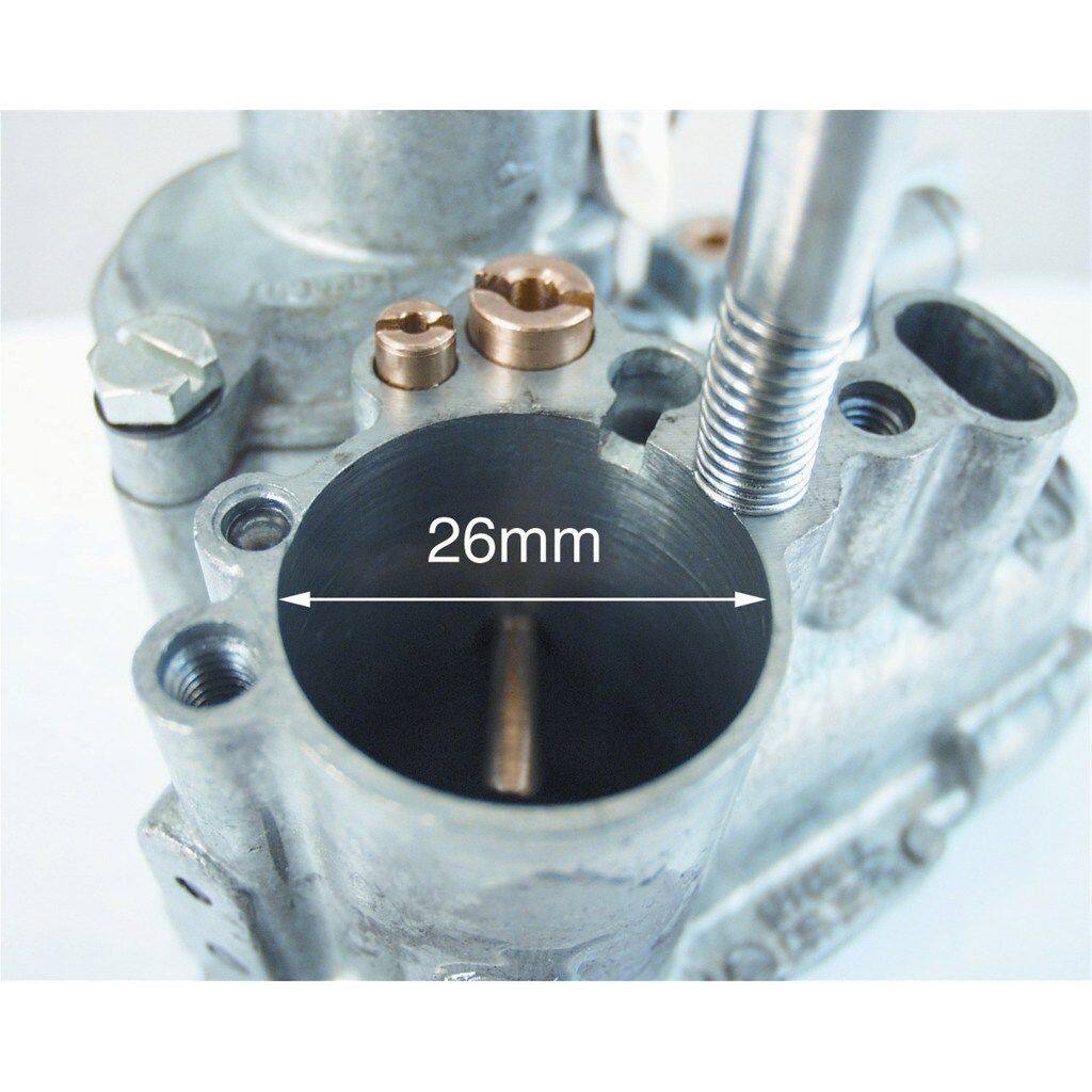 SIP Scootershop エスアイピー スクーターショップ  キャブレター DELL’ORTO／SPACO by SI 26.26E オイルポンプあり 200 DS Rally P200E PX200E Arcobaleno Elestart PX200 E’98／MY／Millenium T5 Classic T5／Elestart Vespa ベスパ 吸気関連