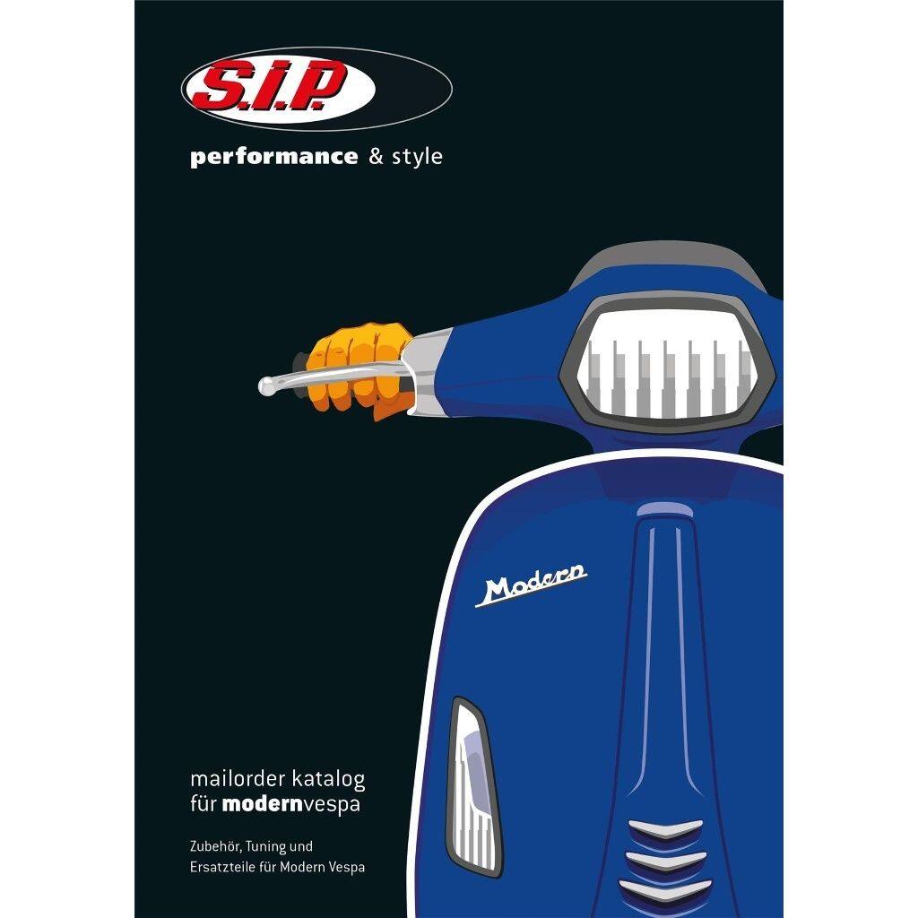 SIP Scootershop エスアイピー スクーターショップ 【SIP】 カタログ 「MODERN VESPA」 アクセサリー＆チューニング Vespa ET2／ET4／LX／LXV／S／GT／GTS／GTS Super／GTV 125-300cc用 メーカーカタログ DVD・書籍・カタログ