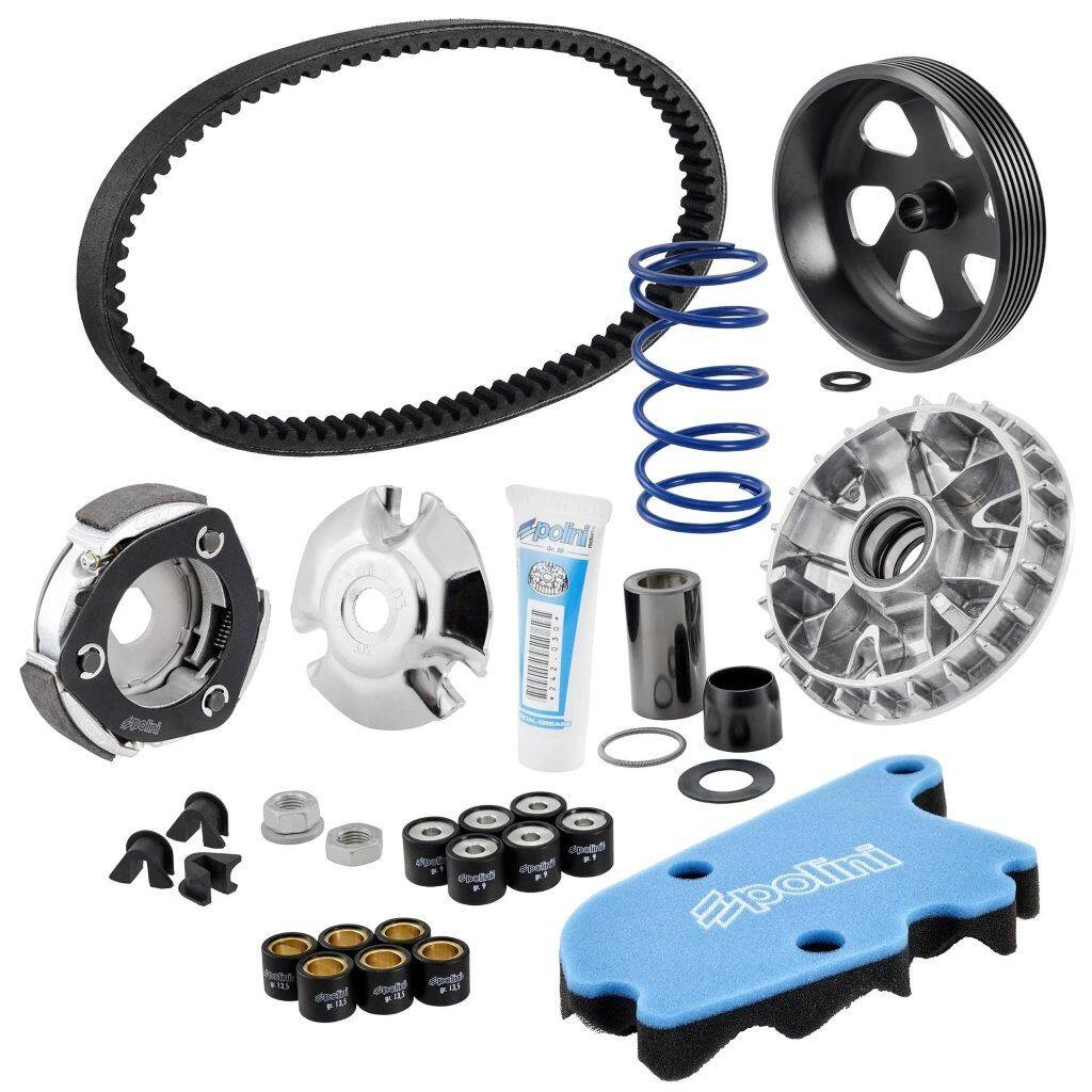 SIP Scootershop エスアイピー スクーターショップ 【SIP】 駆動系チューニングキット POLINI 'Sport' GTS i.e. 3V Primavera Euro4 iGet Euro5 3V／Touring Sprint 3V／Sport Vespa ベスパ スクータープーリーキット・ドライブキット スクーター駆動系 駆動系
