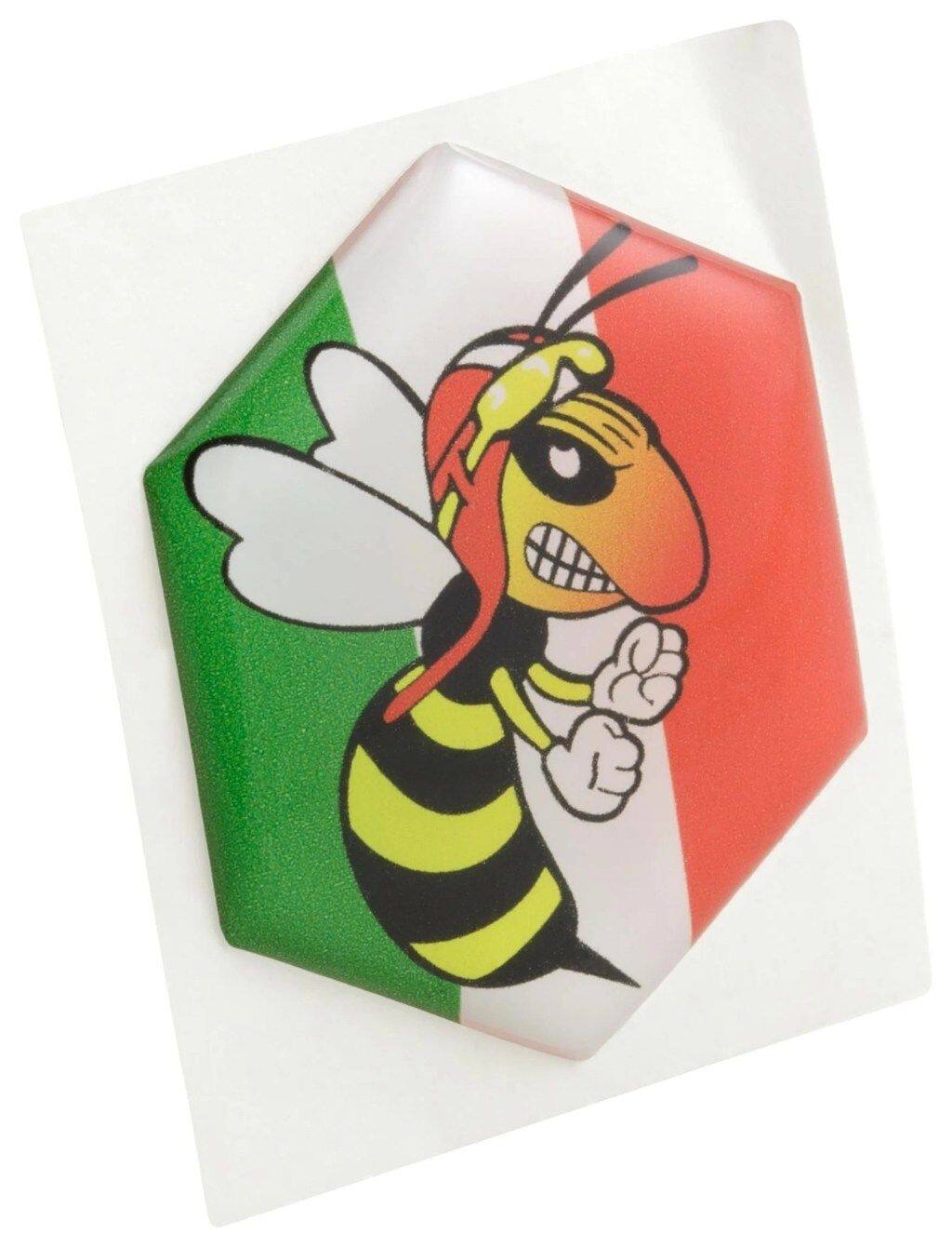 SIP Scootershop エスアイピー スクーターショップ 【SIP STYLE】 エンブレム 'Angry Wasp' 六角ホーンカバー用 外装