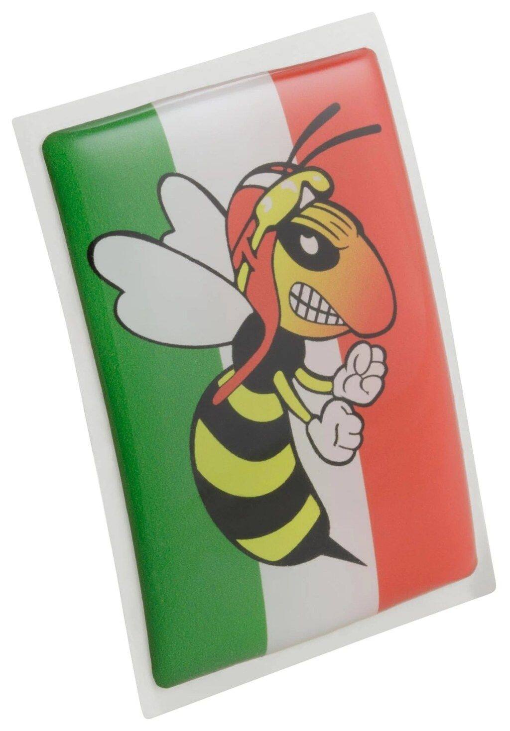 SIP Scootershop エスアイピー スクーターショップ 【SIP STYLE】 エンブレム 'Angry Wasp' 四角ホーンカバー用 Vespa ベスパ 外装